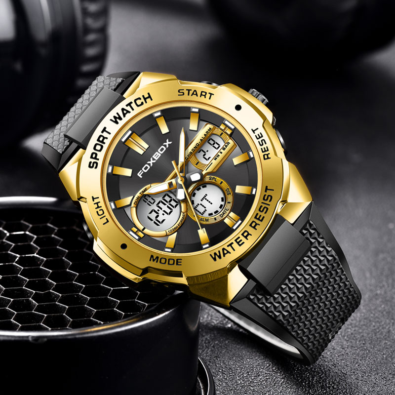 FOXBOX Nouvelles montres milit - Suede Strap Watch avis et prix