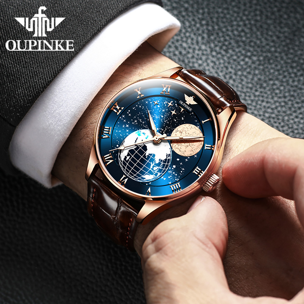 Montre homme OUPINKE 3177, cad - Omega Watch Constellation avis et prix
