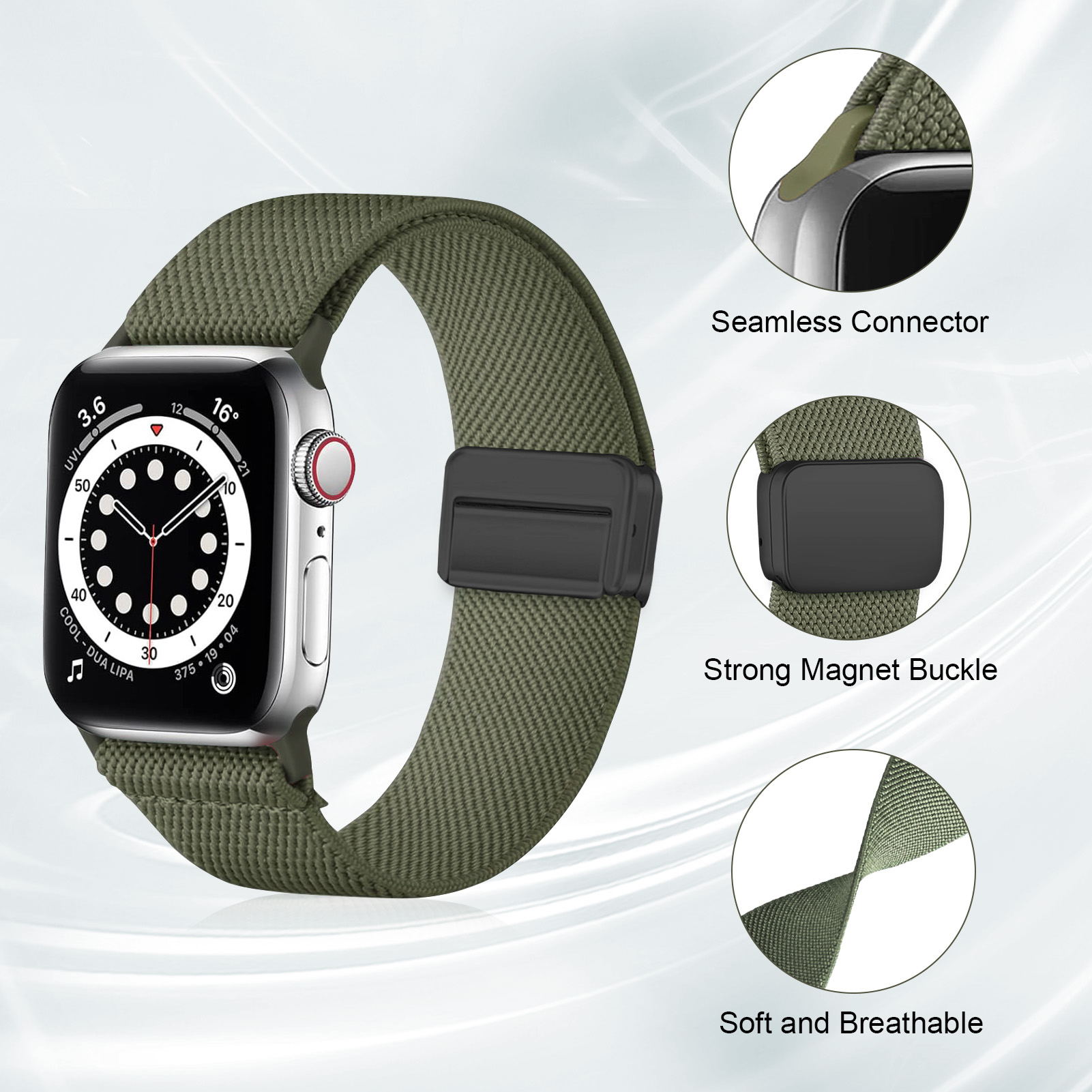 Bracelet magnétique pour Apple - Milanese Loop Magnetic avis et prix