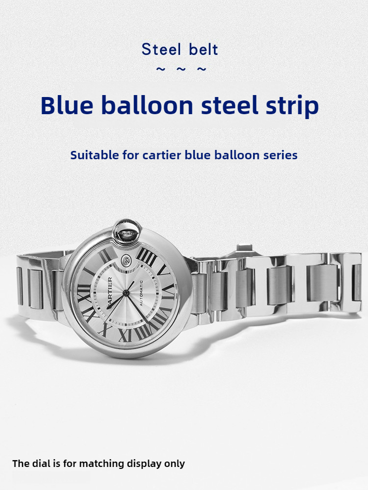 Le bracelet de montre en acier - Cartier Watch Ballon Bleu avis et prix