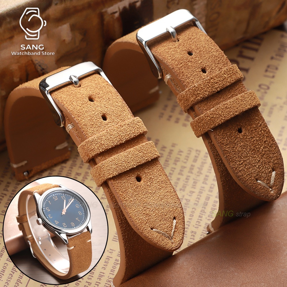 Bracelet universel en cuir de  - Suede Strap Watch avis et prix